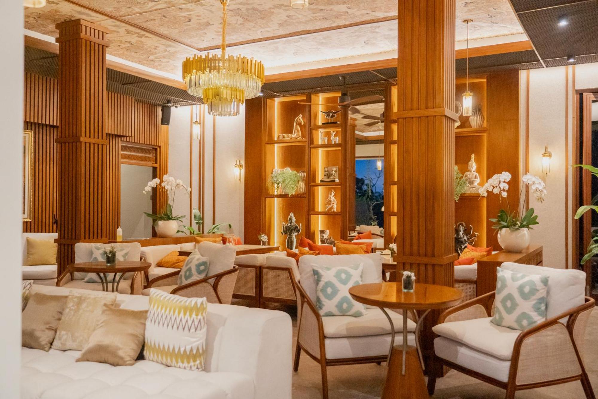منتجع غويا البوتيكي أوبود المظهر الخارجي الصورة The lobby of the hotel