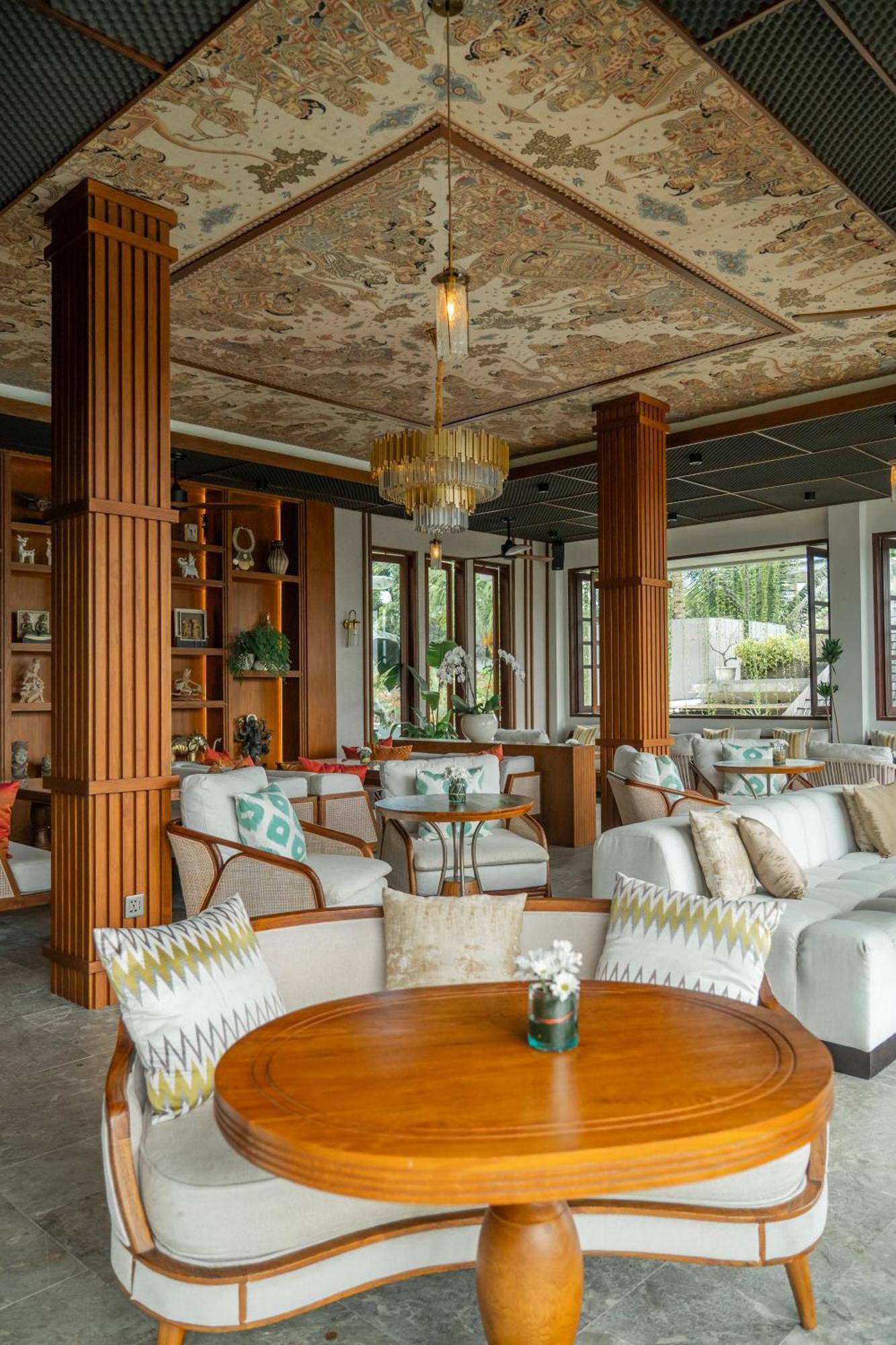 منتجع غويا البوتيكي أوبود المظهر الخارجي الصورة The interior of the hotel